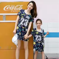 韩版儿童泳衣女孩比基尼游泳衣女童泳衣童学生亲子款泳衣母女