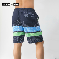 沙滩裤男士潮流速干五分度假休闲短裤温泉游泳平角泳裤