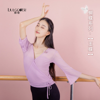 古典舞舞蹈服装女逸淡雅纱衣练功服中国风演出服基训身韵服