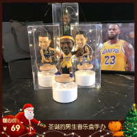 篮球明星手办 詹姆斯哈登杜兰特手办生日礼物球星模型周边