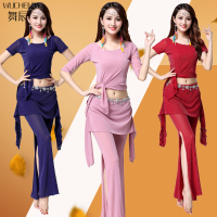 肚皮舞2020新款服装夏成人初学者练功服舞蹈练习服演出服裙套装女