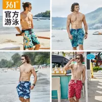 男士专业运动游泳短裤休闲度假情侣时尚花色大码五分沙滩裤