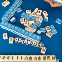 迷你麻将旅行宿舍便携式小型可爱袖珍网红学生寝室小号麻将牌