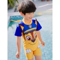 儿童泳衣男童速干小童分体泳装小孩泳裤宝宝温泉连体卡通泳衣