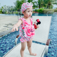 新款儿童泳衣女女童浮力泳衣小童连体漂浮背心宝宝温泉浮力游泳衣