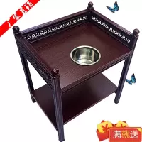 麻将机茶几麻将桌边棋牌室麻将室茶楼会所专用配套加粗加厚茶水架