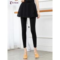 舞蹈裤女紧身练功裤形体跳舞裤雪纺舞古典舞练功服萝卜裤裙裤