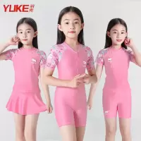 儿童泳衣女女童童2020年新款洋气小公主韩国学生少女游泳衣