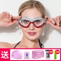 泳镜女高清防水防雾近视游泳眼镜男装备泳帽套装潜水镜游泳镜装备