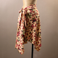 拉丁舞裙新款 拉丁舞蹈服装 专业练功短裙成人女式三角巾279