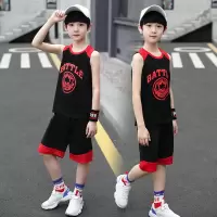 男童女夏款篮球服套装宝宝运动篮球衣童儿童夏季速干衣两件套