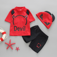 儿童泳衣男小童宝宝连体泳装温泉婴幼儿游泳裤套装分体游泳衣