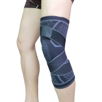 夏季薄款护膝运动男女粗腿跑步半月板防下滑护漆登山膝盖关节保护I7