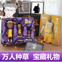 纪念品詹姆斯手办模型库里公仔摆件球星玩偶球迷生日礼物送男R8