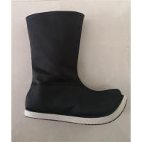 古装武侠翘头靴子古代演出影视鞋将军捕快衙役翘首履靴子皂靴V0