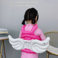 [送泳袖]新网红儿童游泳圈天使背心翅膀充气浮力宝宝救生衣C8