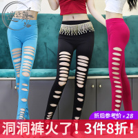 肚皮舞练功服2020新款春夏练习服套装上衣洞洞裤子舞蹈服装G1