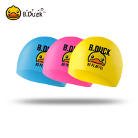 2020新款硅胶儿童泳帽男女童游泳防水护发卡通可爱时尚泳帽