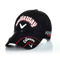 高尔夫球帽 男女高尔夫帽子 带帽子高尔夫棒球帽 多色I8|侧v黑色