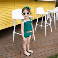 儿童泳衣女韩国分体可宝婴儿女童泳装小公主裙式童游泳衣Z8