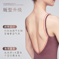 舞蹈服女成人芭蕾舞吊带体操服连体服基训服大人形体服艺考练功服B4