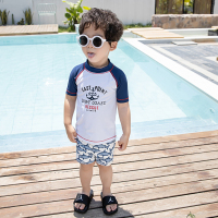 儿童泳衣男童泳衣分体沙滩速干宝宝男孩可爱泳衣泳裤套装X6