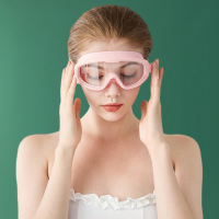 【仙灵女屋】风大框高清防水防雾游泳眼镜男女通用带耳塞一体Q2