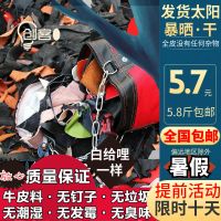 头层牛皮碎皮料边角料拳击沙袋子实空心散打吊式家训练沙包填充物