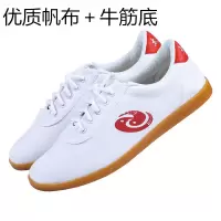 陈家沟鞋帆布功夫鞋牛筋底练功鞋女男布鞋晨练鞋防滑F5
