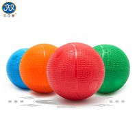 新款太极柔力球彩色充气球竞技比赛球打气式柔力球五彩球