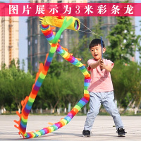 健身甩龙甩飘带舞龙彩带手甩龙广场甩带健身杆甩彩龙杆舞龙空竹龙