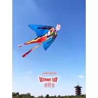 新款风筝 潍坊三角儿童风筝奥特曼蜘蛛侠美国队长初学者 微风易飞R3