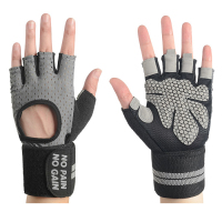 健身手套械训练运动护腕薄款半指瑜伽装备动感单车防滑健身房