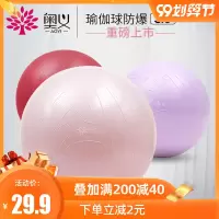 防爆瑜伽球运动健身球普拉提孕妇分娩助产加厚平衡瑜珈球邮U9