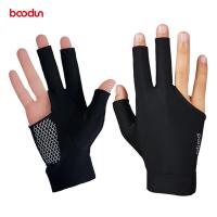 台球桌球手套专业高档防滑左右手薄款透气专用漏指三指打K2