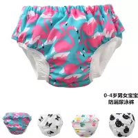 儿童泳裤男童女孩游泳衣母婴店可洗防水防漏0--3岁宝宝婴儿游泳裤N4