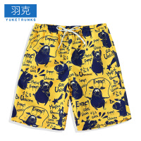 游泳裤男士潮五分防尴尬泳衣宽松速干大码成人泳裤沙滩裤温泉装备A5