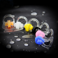 耳塞鼻夹套装 软硅胶 专业防水防滑防掉柔软潜水鼻塞儿童游泳装备M0