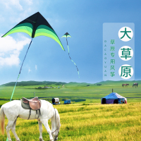 新款潍坊大草原风筝儿童卡通微风易飞初学者大型高档成人大人专用I5