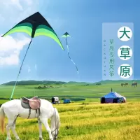 新款潍坊大草原风筝儿童卡通微风易飞初学者大型高档成人大人专用I5
