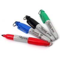 日本进口 -1高尔夫划线器 画球器 高尔夫球画线器 两支笔K8|单支黑色笔