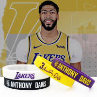 篮球手环运动手腕球星男女戴维斯湖人队浓眉哥硅胶情侣学生球迷D3