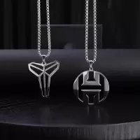 科比吊坠钛钢项链詹姆斯库里欧文球星项链篮球吊坠项链G9