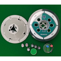 麻将机操作盘总成大圆盘思泰 科迪 兰科麻将机配件控制盘O2|19.8秒表小屏外壳