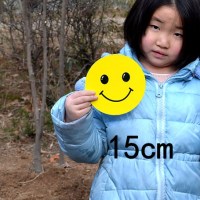 笑脸向日葵手拿花幼儿园舞蹈道具太阳花运动会入场式儿童跳舞手花V5|无花瓣15CM笑脸图案