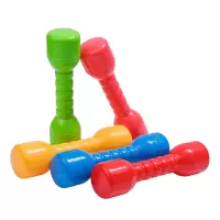 哑铃儿童小学练臂肌器械小孩健身器材运动训练环保1套装X4