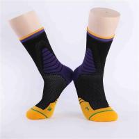 精英篮球袜专业缓震防摩擦运动袜毛巾底加厚高筒袜吸湿排汗四季袜F4|黑色