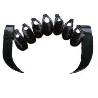 七星圆泡子宝石花京剧青衣花旦头饰戏剧戏曲头面 五彩木钻泡双圈R7|仿真发水鬓