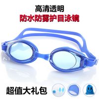 游泳眼镜大框高清防雾防水专业泳镜护目潜水镜男女成人泳帽装备B2