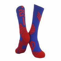 篮球袜男高筒欧文詹姆斯数字潮流防臭专业中筒运动跑步加厚袜U9|西蒙斯25号红色